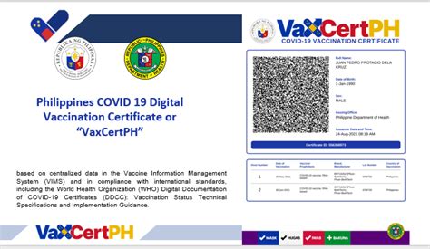vaccert. gov. ph|Here’s How to Get Your New VaxCertPH Vaccination .